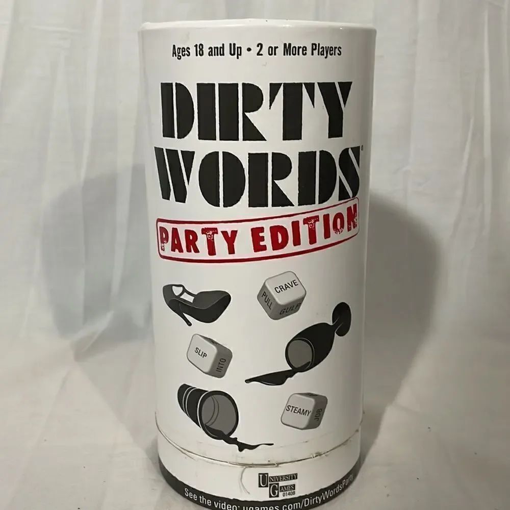 Dirty words game party edition